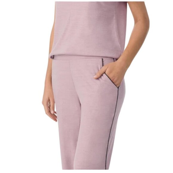 NEW Midnight by Carole Hochman Crepe Knit Sleep Set | Blush Pink - Picture 3 of 7